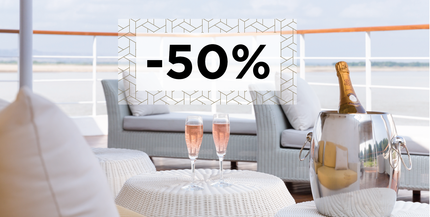 50% OFF Selected July Cruises